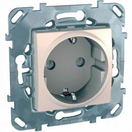 Изображение продукта Розетка Schneider Electric Unica с/з со шторками 16A 250V 